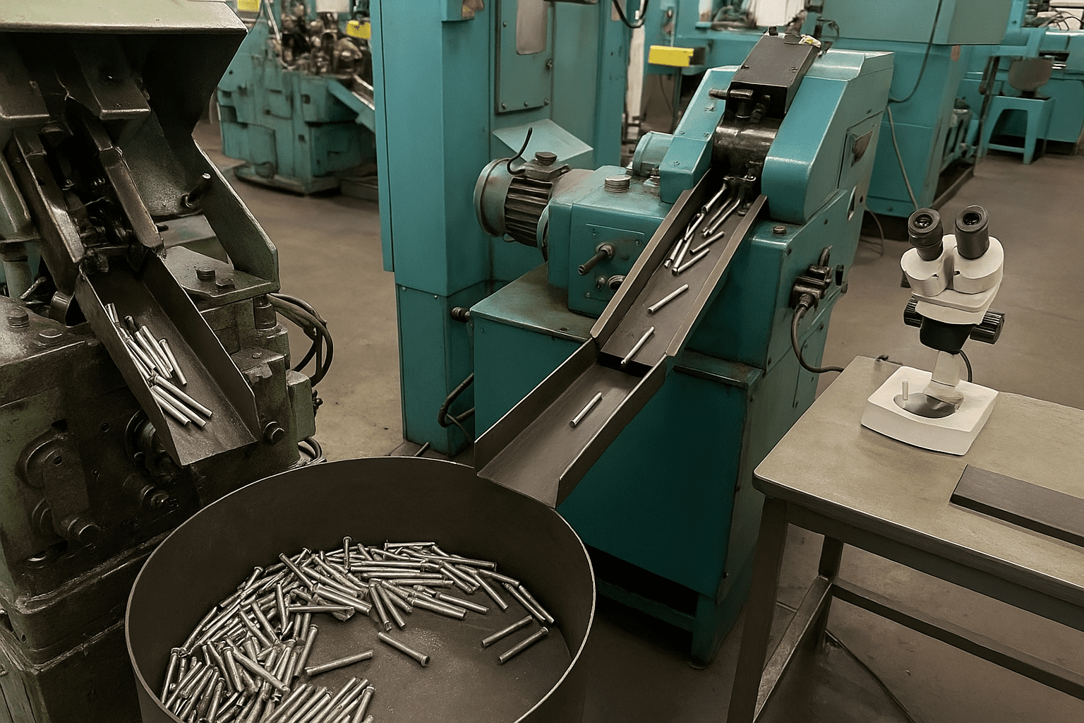 Custom Screw Manufacturing