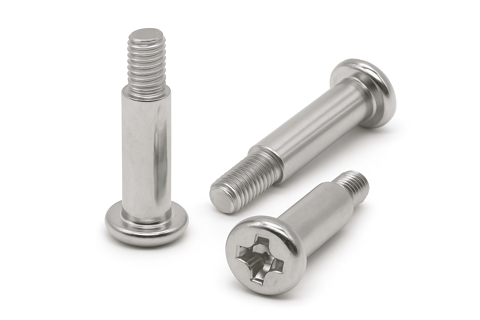 Cylindrical step/shoulder screw